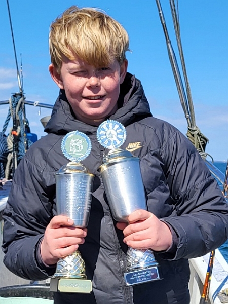 Viktor med Fiepokalen 2022